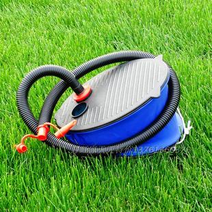 专用游泳圈打气筒 橡皮艇充气泵 充放两用 皮划艇坐骑充气脚踩泵