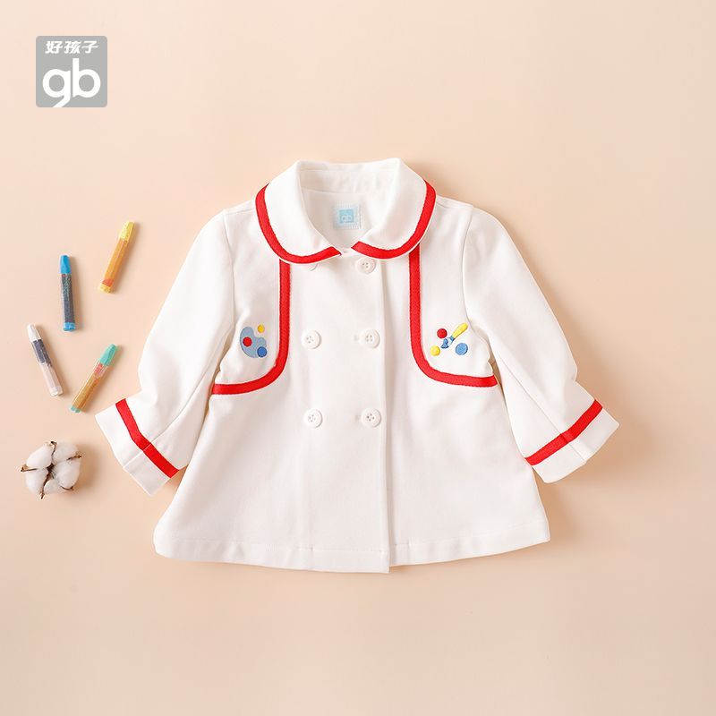 好孩子gb儿童a类春秋风衣外套时