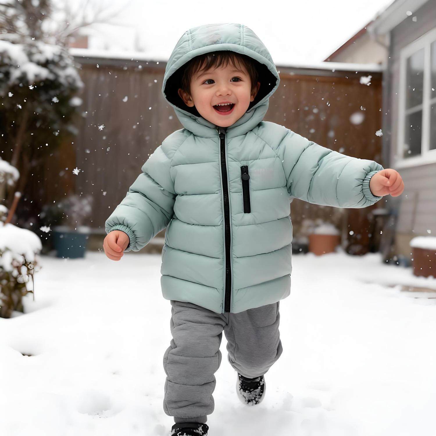 好孩子gb秋冬外出防风保暖男童女