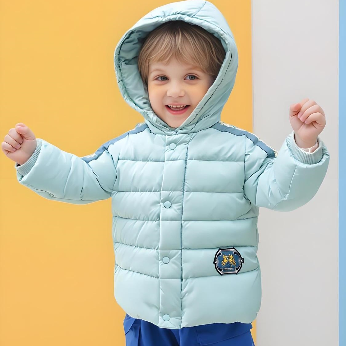 好孩子男童春秋冬a类轻薄羽绒服