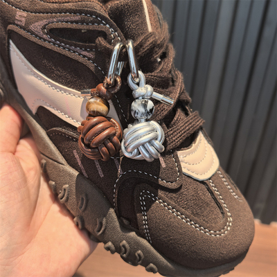 2025鞋花配饰MIU系德训鞋皮革小球美拉德鞋扣鞋子装饰DIY配件男女