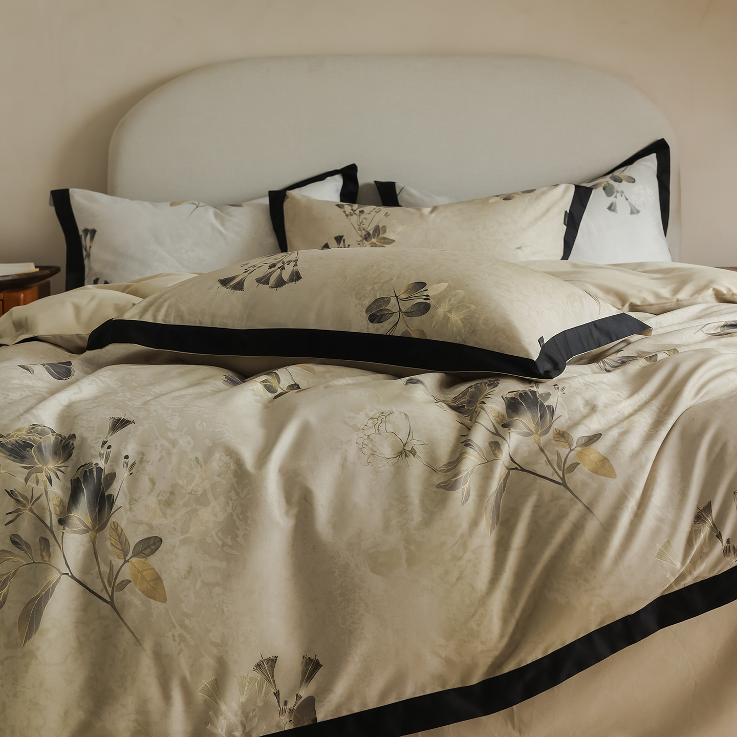 鎏金新中式全棉软磨毛秋冬床品