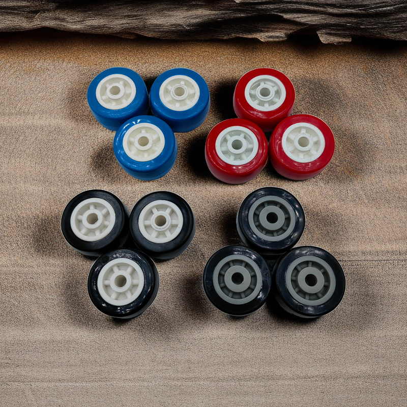 厂家直销1.5寸黑色通花脚轮