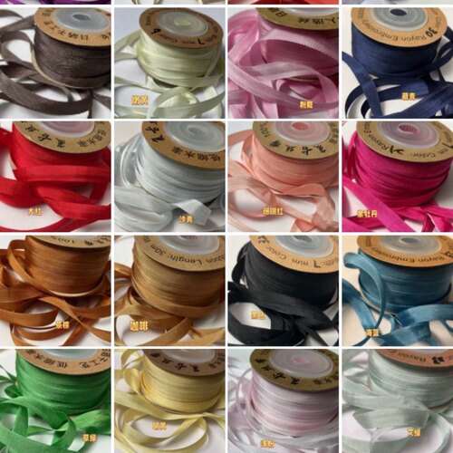 手工娃衣仿真丝光复古古董丝带