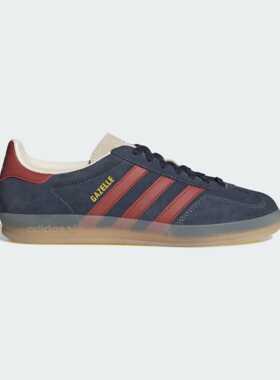 Adidas阿迪达斯三叶草GAZELLE INDOOR 男女运动板鞋德训鞋JH5411