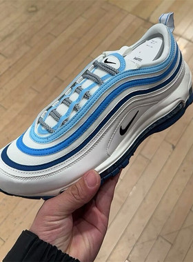 耐克正品男鞋AIRMAX97子弹头运动鞋轻便休闲鞋跑步鞋 FN6957-100