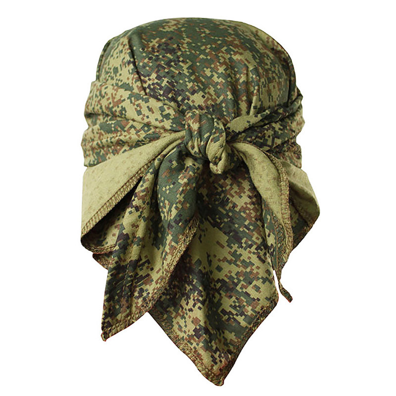 俄罗斯emr迷彩头巾帽俄军迷特种兵战术运动bandana三角巾bars骑行