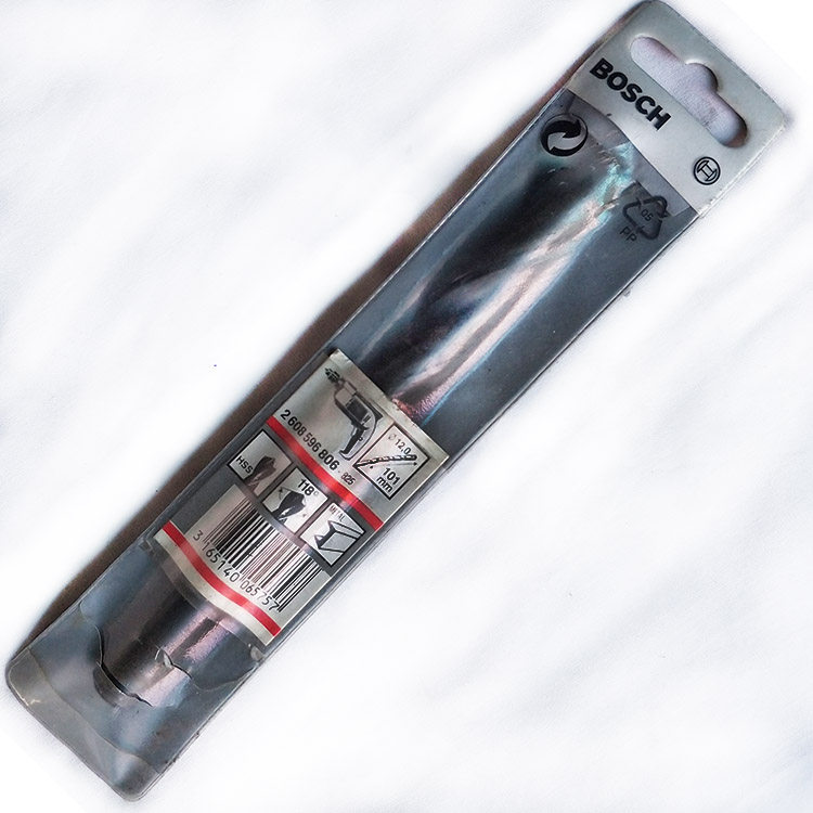 五金BOSCH原装钻头12mm高速钢直柄麻花钻806-825金属钻掌柜推荐