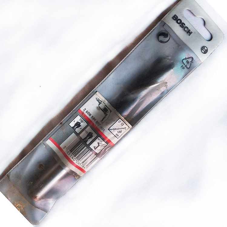 五金BOSCH原装钻头13mm高速钢直柄麻花钻807-825金属钻掌柜推荐