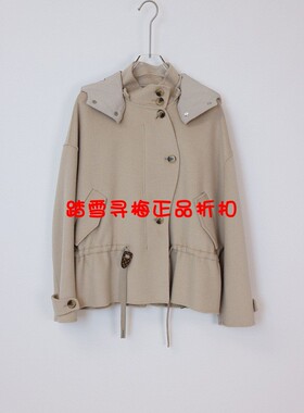 拍前询库存 安所正品 VE 2023年冬季羊毛呢大衣外套 ED1W006 包邮