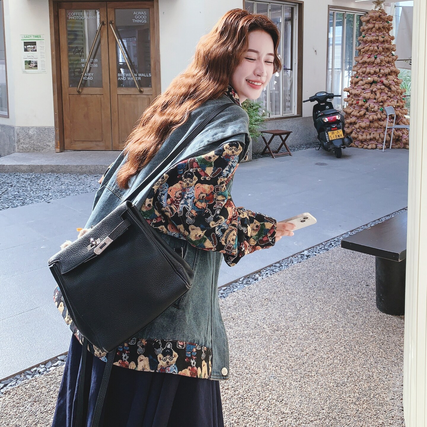 美式复古撞色假两件短款牛仔外套女春秋超火好看小众高级夹克上衣,女装短外套,2C069