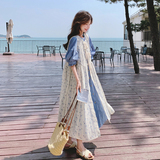 数据好盐系减龄镂空绣花罩衫+连衣裙套装88815-P155K218，女装套装/套裙，2C069