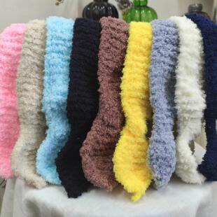 成品  宝宝加厚珊瑚绒围巾 男宝女宝保暖纯色小领圈 儿童冬季