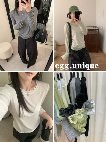 甜美少女风叠叠穿碎花内搭蕾丝衫