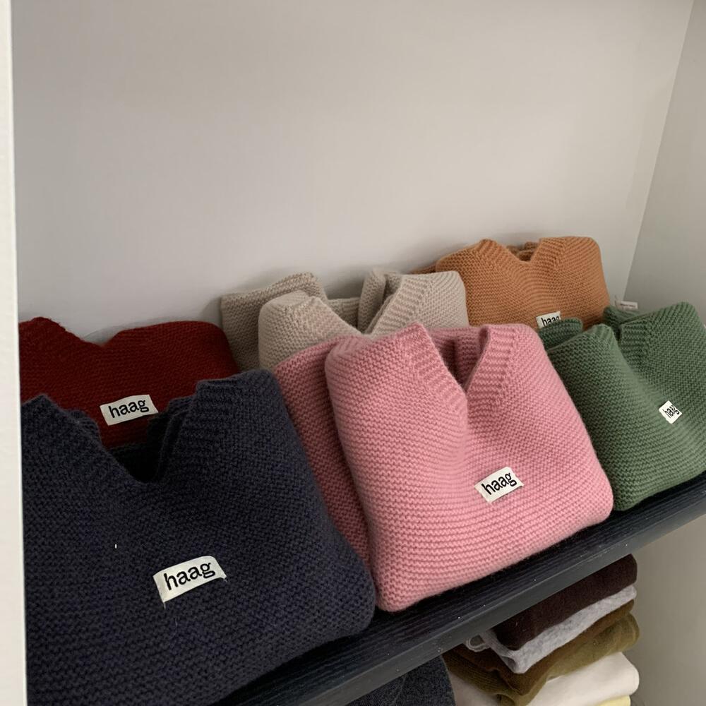 大容量托特针织包单肩包