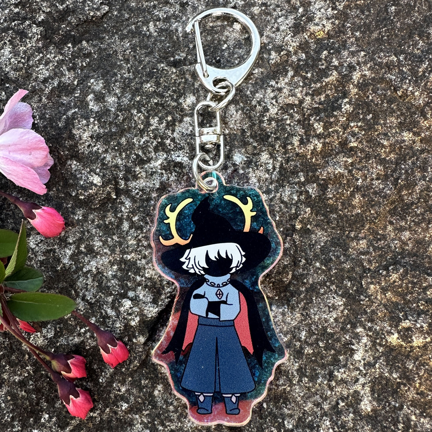 光遇sky钥匙扣亚克力游戏周边学生书包挂件男女创意卡通巫师吊坠