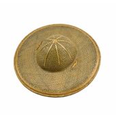 温岭凉帽登竹编手工遮阳帽夏天中老年太阳帽钓鱼休闲帽复古斗笠帽