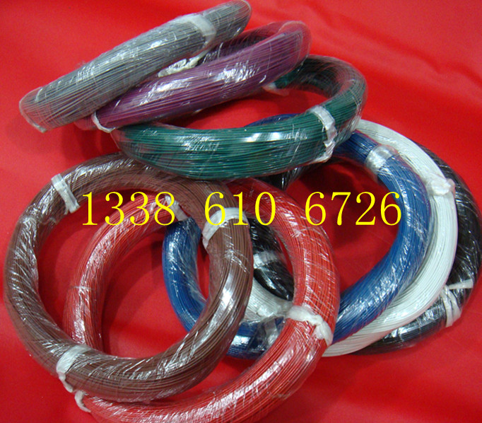 铁氟龙国标透明镀银铜芯高温线