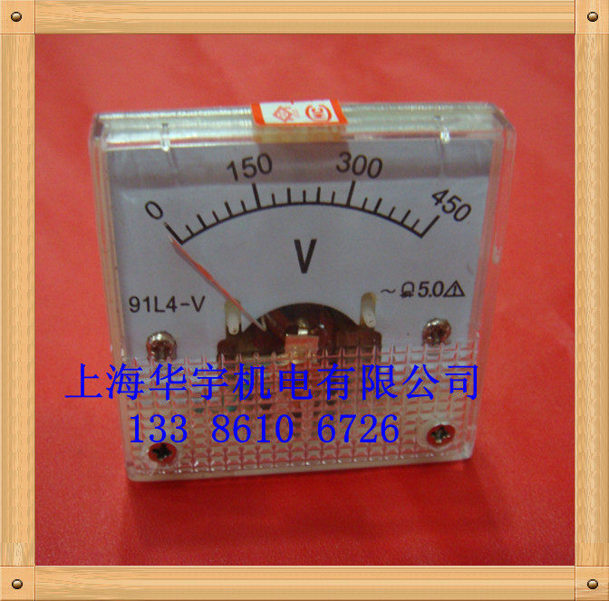 91L4-V 250V 450V交流电流电压表 指针式电压表 91L4-A