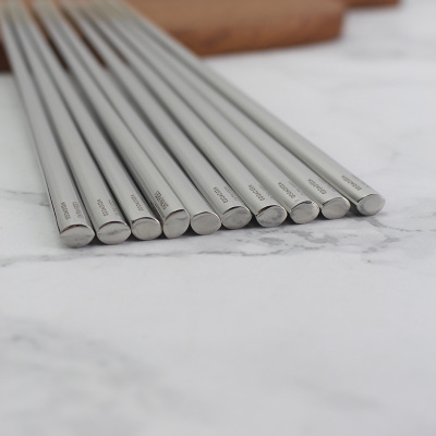 绌口奢品筷子全不锈钢