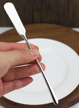 【板娘自留轻奢果酱刀】黄油刀牛油刀抹刀18/10不锈钢涂抹奶油刀