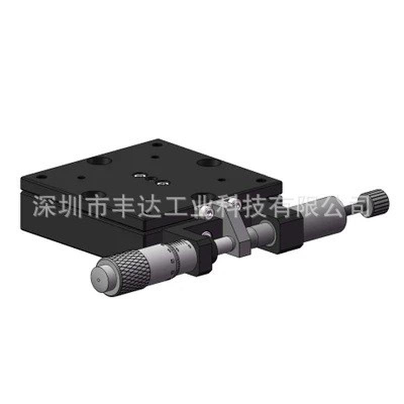 热销精密可滑台cgzr40/cgzr60/cgzr80有底座手动位移台旋转微调耐