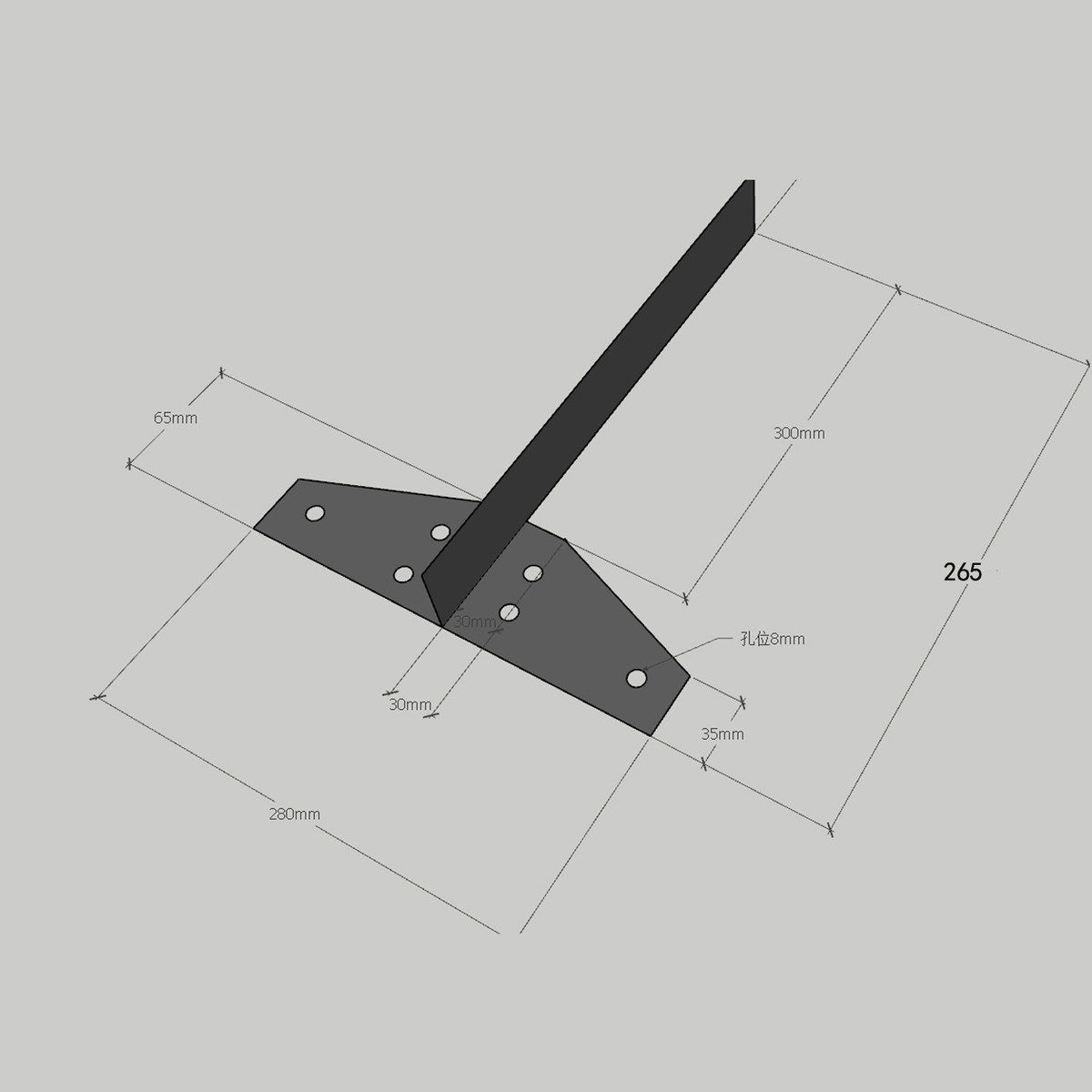 t型搁板支架浮动支撑架架铁艺托架壁挂式t字板层板墙上储物架支架,基础建材,锁具配件,淘宝优惠券,粉丝福利购,淘宝优惠卷