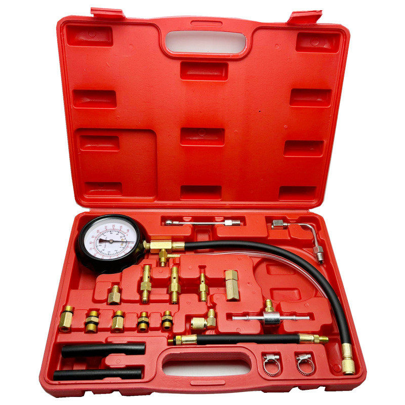 汽车燃油压力表/油压表/电喷压力表/汽油压力表TU-114燃油压力表