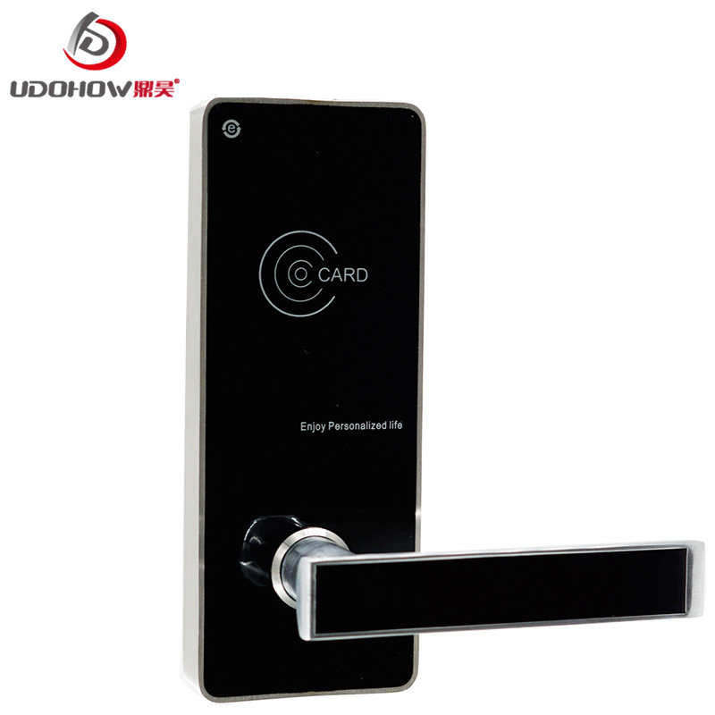 鼎昊民宿宾馆锁公寓ic卡刷卡智能锁感应门禁亚克力酒店锁单锁舌锁