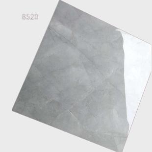 工程瓷砖通体大理石瓷砖连纹灰色800*800客厅餐厅鱼肚白防滑地板