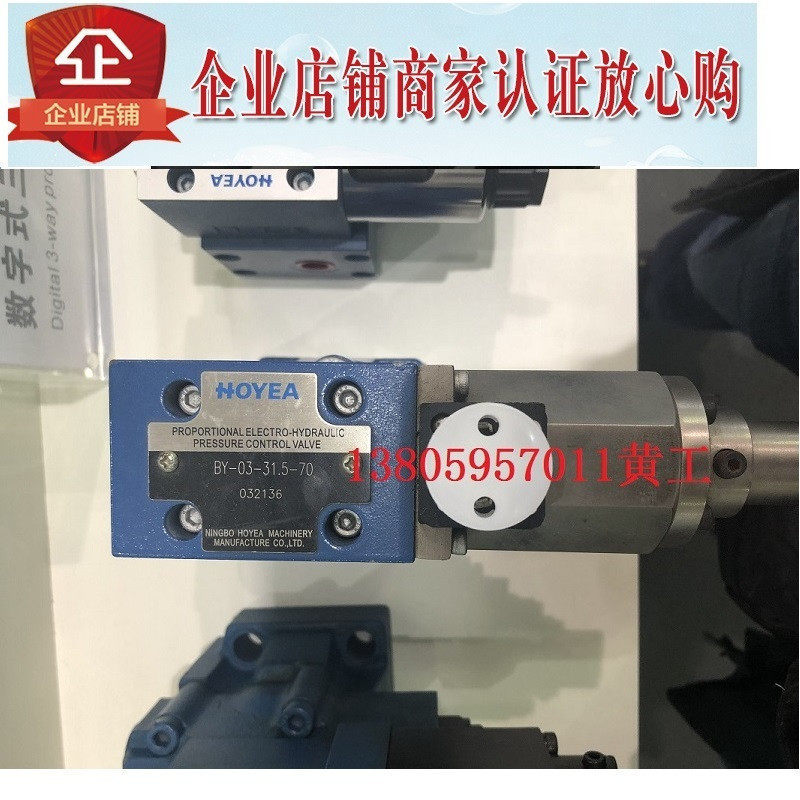 HOYEA华液比例溢流阀BY-10-7Y-70 BYZ-10-16Y-70 BY-10-25Y-70