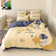 可爱卡通三件套 高档儿童全棉s100长绒棉四件套学生四季 床品被套