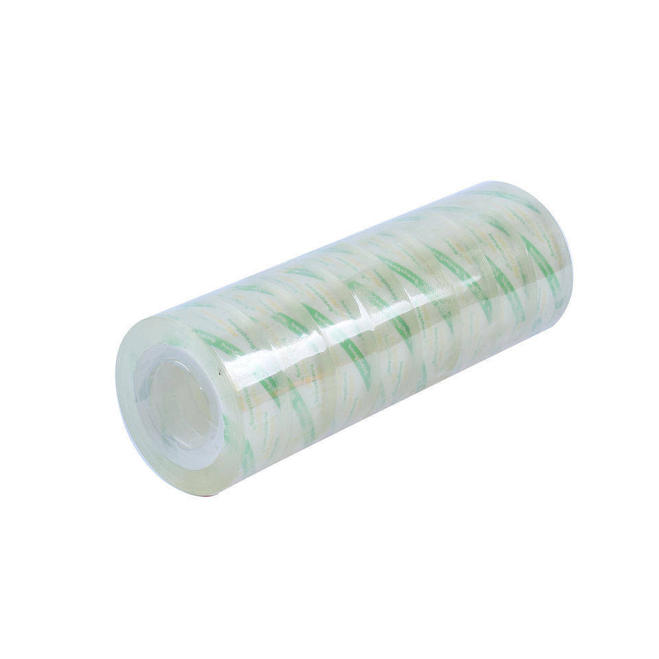 homson扎口强力文具胶带胶布现货办公小厂家学生文具透明小胶带批