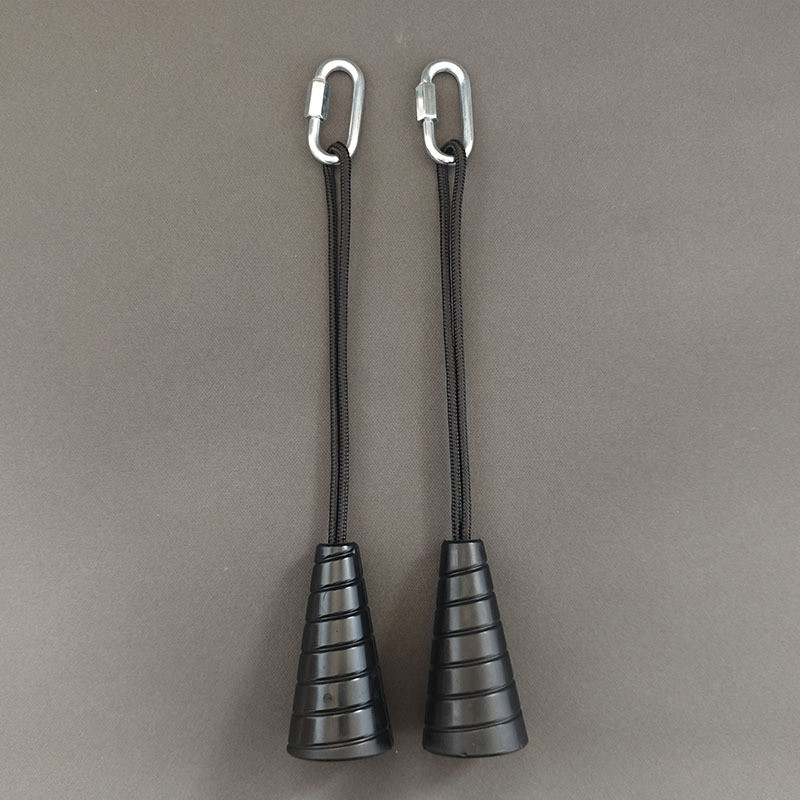 锥型二三头肌绳索面拉绳龙门架大飞鸟拉力绳下压拉背把手健身器材