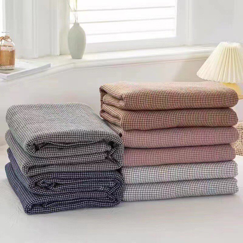 热销棉质床盖四季通用毯子盖毯新款简约柔软加厚多功能盖毯可做沙