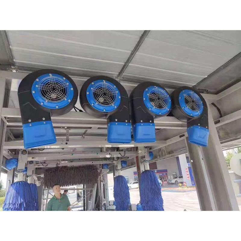 加油站无接触自动洗车机吹干大功率380v洗车吹水鼓风机吹风机