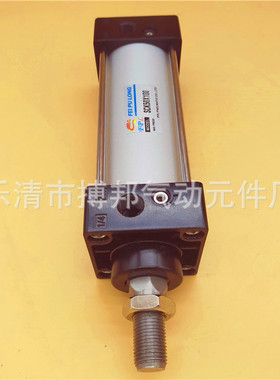热销sc标准气缸sck50x100杆六角不旋转气缸