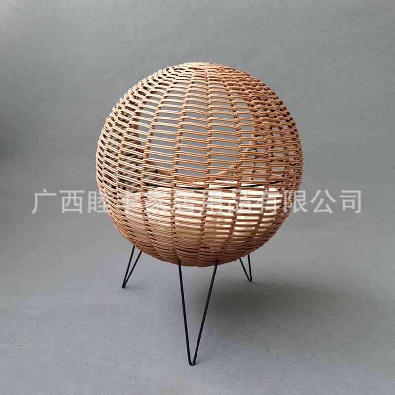 新款宠物窝手编藤编可0em易清洗猫窝狗窝厂家