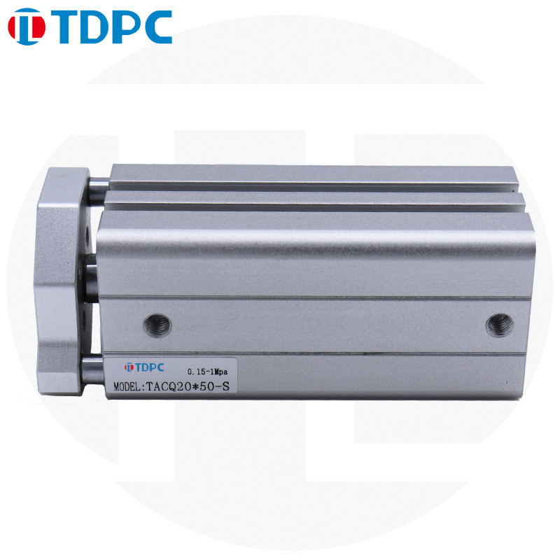 热销tacq薄型杆导气缸双作用活塞杆导向气缸tacq20×50-s