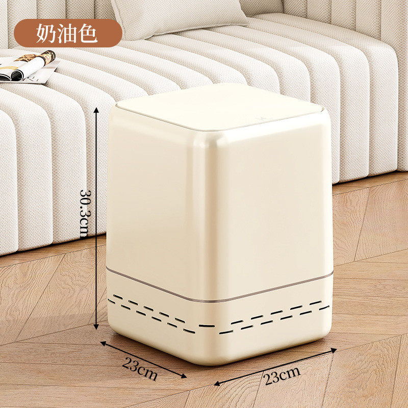 方形垃圾桶家用客厅轻奢高档厨房气压厕所大容量带盖袋装卫生间,家庭/个人清洁工具,垃圾桶,淘宝优惠券,粉丝福利购,淘宝优惠卷
