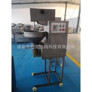 全自动肉丸成型流水线机丸子多功能包芯实心丸子机狮子头丸子设备