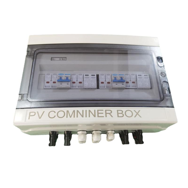 光伏箱汇流dc1000vdc500v光伏配电箱多回路太阳能发电直流汇流箱