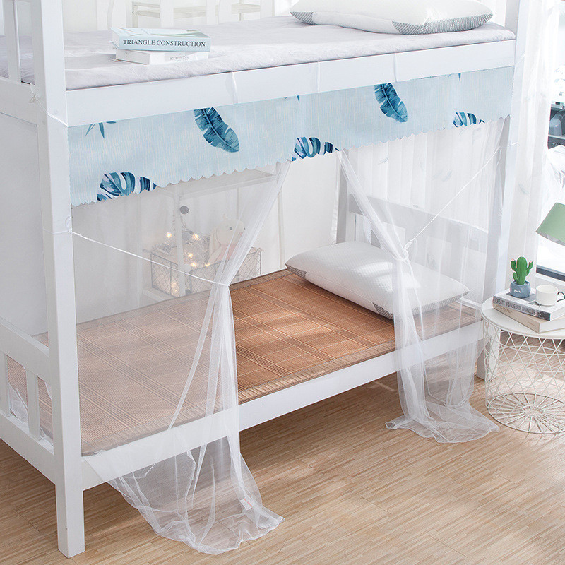 sw1c批发h挂钩式文网纱上下床蚊帐蚊帐学生宿舍上下铺专用初中生