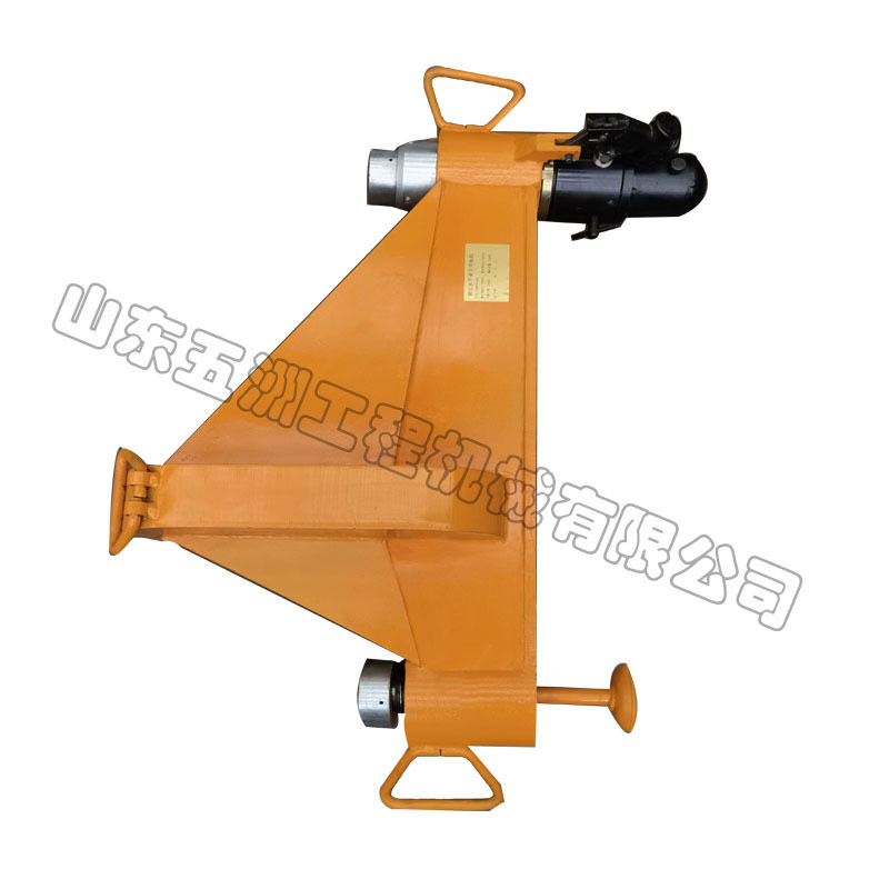 热销手动液压弯轨机水平双钩型钢轨垂直弯道器弯管机