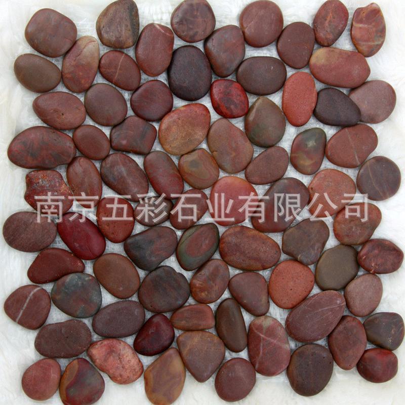 鹅卵石马赛克贴墙铺地