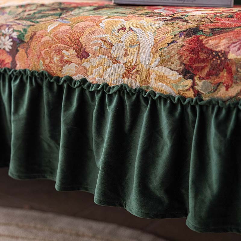 新款秋冬沙发垫子防滑耐脏盖布沙发巾轻奢风防猫抓加厚浦江沙发垫