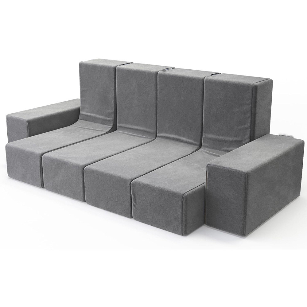 新品儿童游戏沙发高密度海绵垫子室内组合地板沙发模块沙发