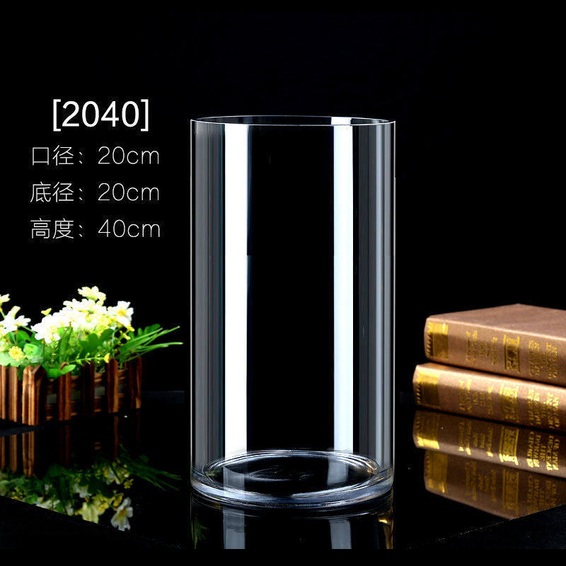 圆柱鱼缸落地加厚圆形玻璃直筒客厅小型创意水培透明水培大号,宠物/宠物食品及用品,桌面缸,淘宝优惠券,粉丝福利购,淘宝优惠卷