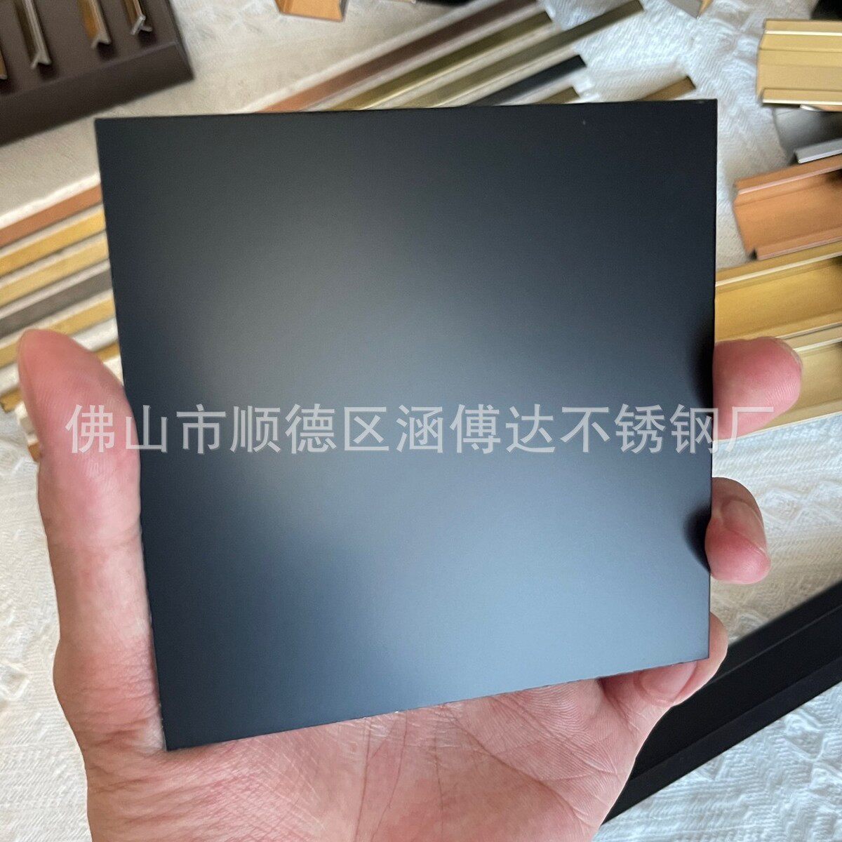 不锈钢极窄电镀垭口304金属材质电梯门套窗户包边拉丝黑钛金门套
