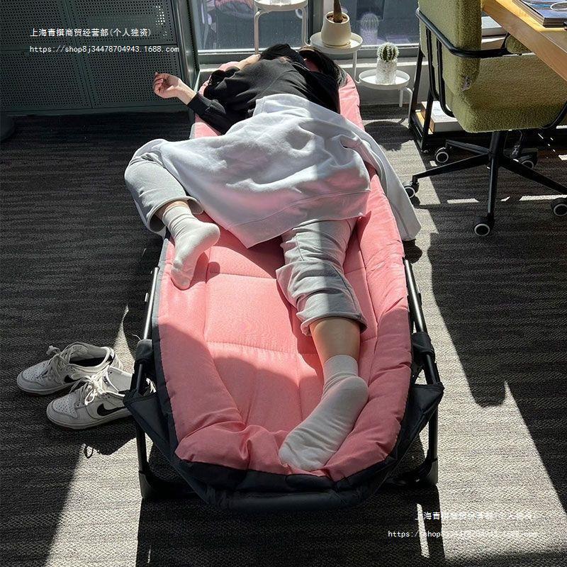易瑞斯午休折叠床单人办公室午睡躺椅行军床陪护床美式折叠床